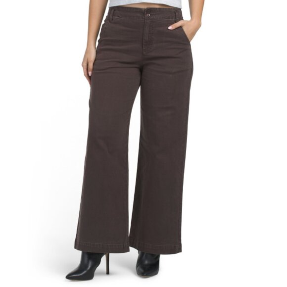 YOUNG FABULOUS & BROKE Java Ryker Wide Leg Pants